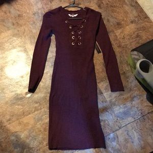 Maroon dress